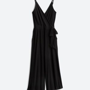 Black jumpsuit - crop